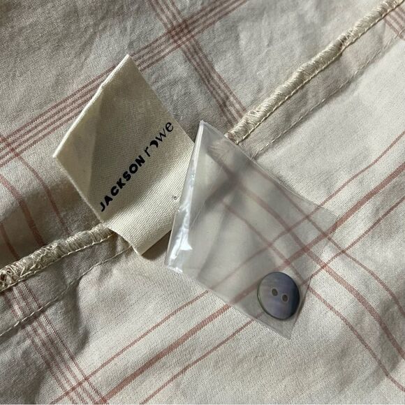 🆕 Jackson Rowe Beau Dress in Sandcastle Plaid - Picture 7 of 11